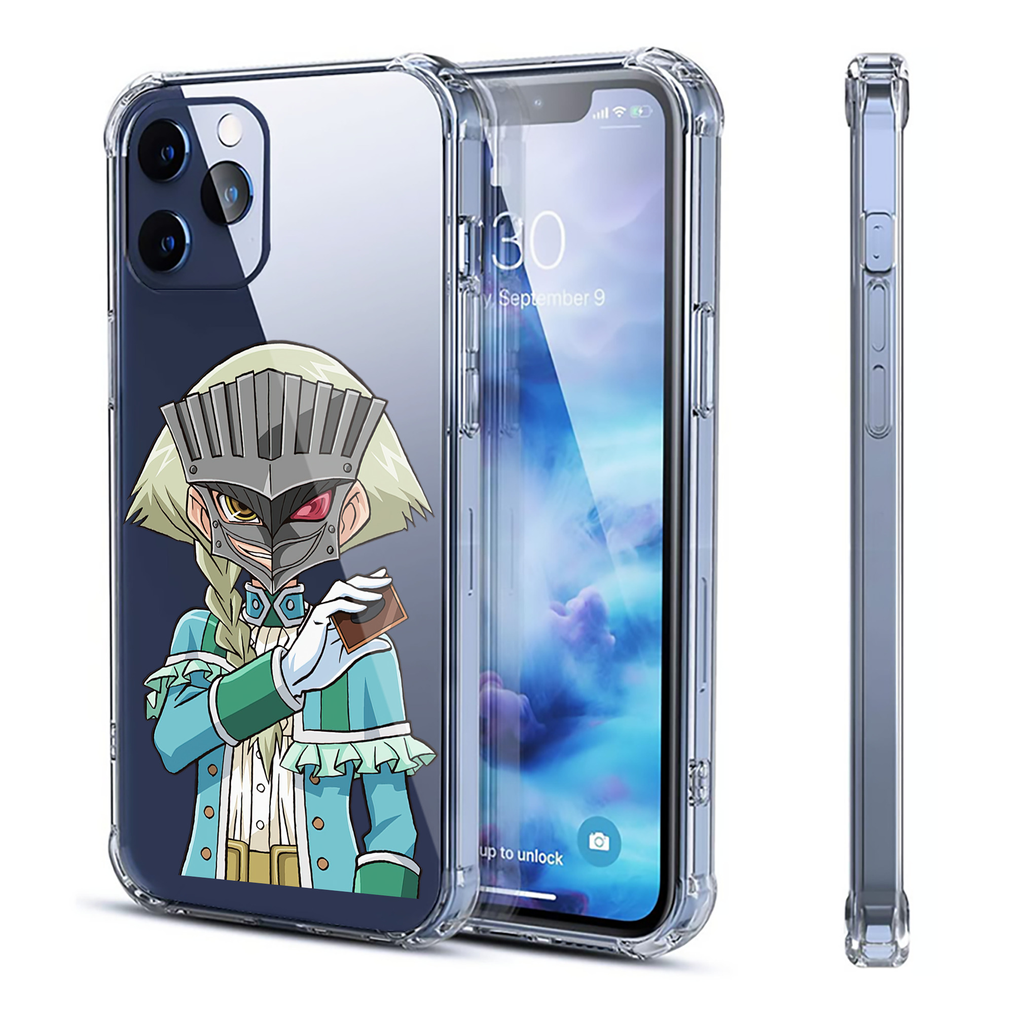 （画像用） 遊☆戯☆王 Yu-Gi-Oh! 【iPhone 12シリーズ対応】透明スマホケース（クリアソフトケース）